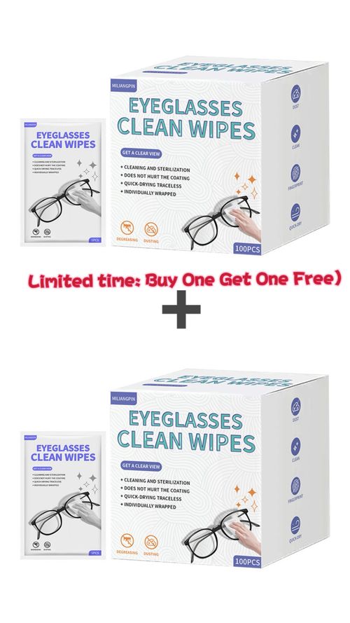 Glasses Cleaning Wipes
