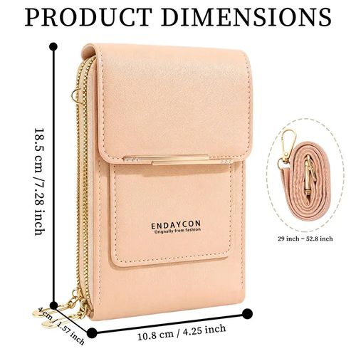 🔥HOT SALE🔥Touchscreen Phone Pouch Case with Clear Phone Window Touch Screen