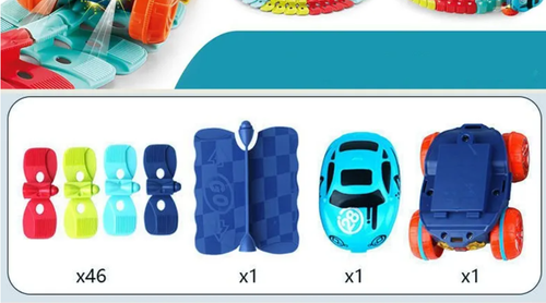 Gravity Assembled Track Car