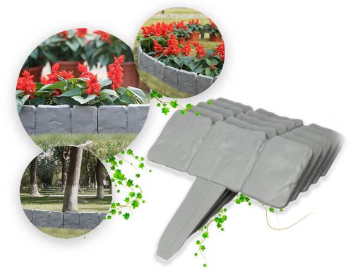 Artificial Stone Garden Fence