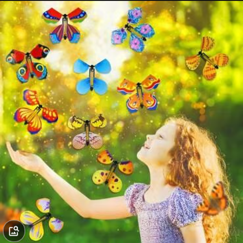 flying butterfly