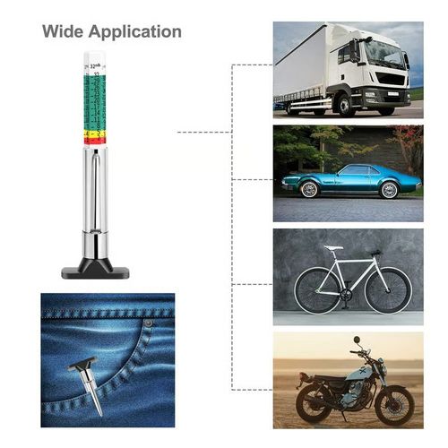 📿3pack Hot Sale📿Universal Car Tire Tread Depth Gauge