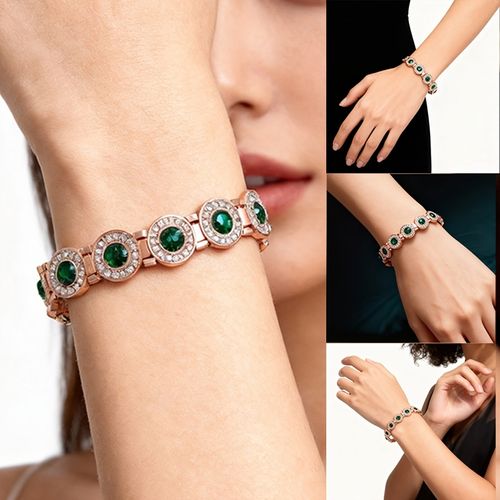 Green Round Magnetic Bracelet