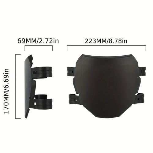 Electric Dirt Bike Front Number Plate