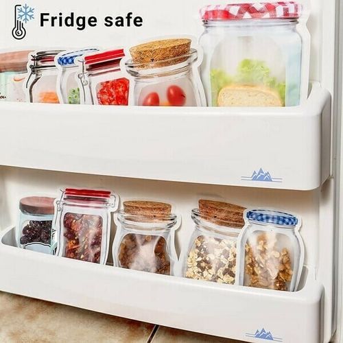 Mason Jar Ziplock Bags