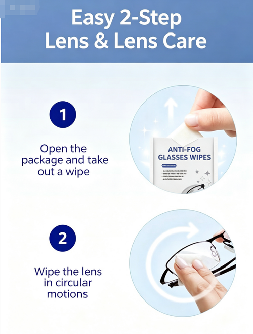 Glasses Cleaning Wipes