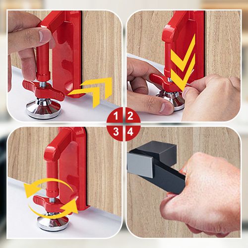Portable Alarm Door Stopper