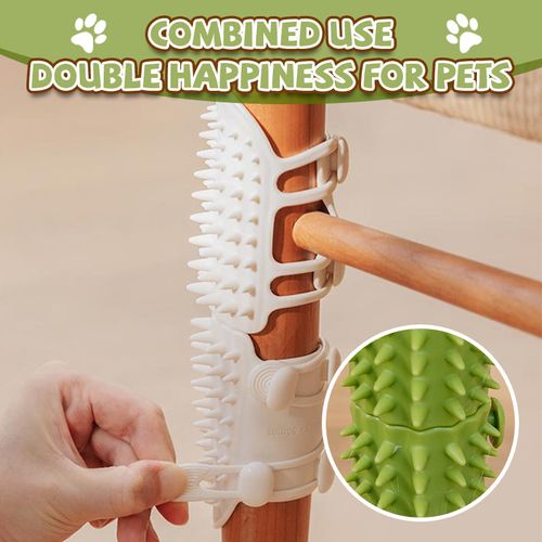 Cat Self Groomer Corner Scratcher