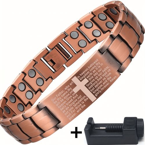 Cross Magnetic Bracelet