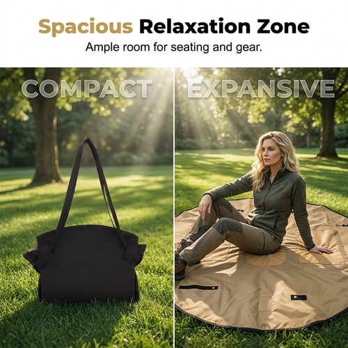 Convertible Picnic Mat Tote Bag