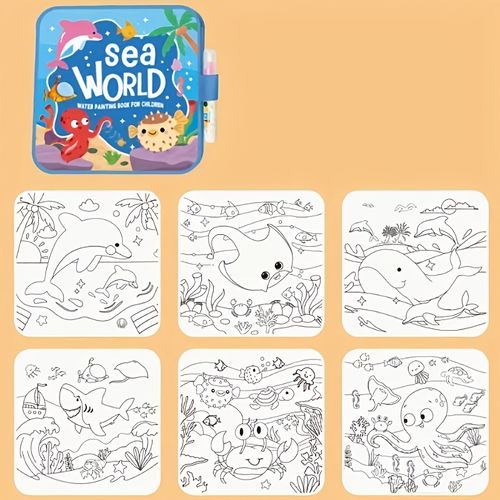 Reusable Coloring Books