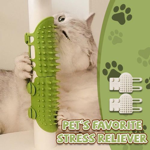 Cat Self Groomer Corner Scratcher