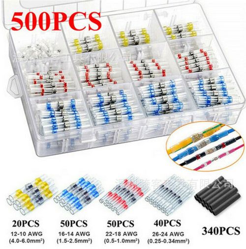 🔥Hot Seller🔥 COD！Heat-Shrink Tubing for Wire Protection, Insulating Heat-Shrink Tubing, Boxed, Colored and Black Heat-Shrink Tubing