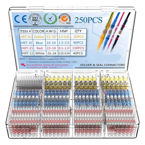 🔥Hot Seller🔥 COD！Heat-Shrink Tubing for Wire Protection, Insulating Heat-Shrink Tubing, Boxed, Colored and Black Heat-Shrink Tubing