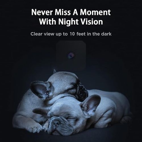 🔥Hot Seller🔥 COD！Low-Power, Dual-Lens Indoor Wireless Network Camera with Monitoring Capabilities