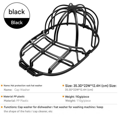 Anti-Misshape Hat Shaper: 3-in-1 Cap Form & Washer - Universal Fit for Baseball Caps | FPrevents wrinkles and stretching