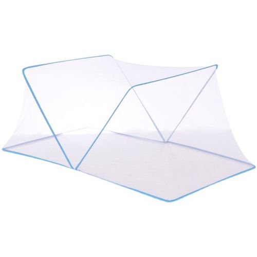 No-Assembly Mosquito Net – Portable Flip-Top Design for Bed, Travel & Dorm Use