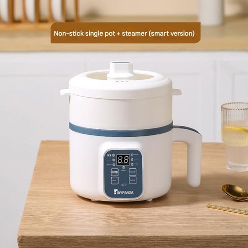 Multi-Task Electric Pot - 3-in-1 Non-Stick Cooker for Hotpot | Frying | Wax | Mini Desktop Cooking System
