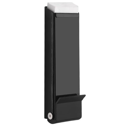 Creative Foldable Door Stopper - No Tools Wall Saver, Auto-Lock for Slamming | Windproof, Matte Black Universal Door Jam (2025 Upgrade)
