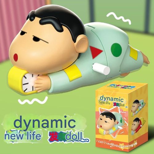 Wind-Up Crawling Baby Soother Toy - Calming Motion Figure to Entertain Kids, Interactive Desk Decor with Hand-Powered Play