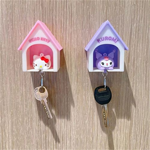 Sanrio Smart Key Organizer - Mini House Keyring with Secure Anti-Misplacement Design