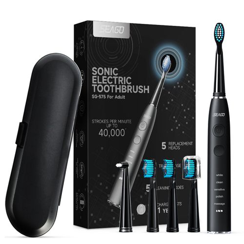 Sonic Electric Brush: USB-C Fast Charge, 30dB Ultra-Quiet - OEM Customizable