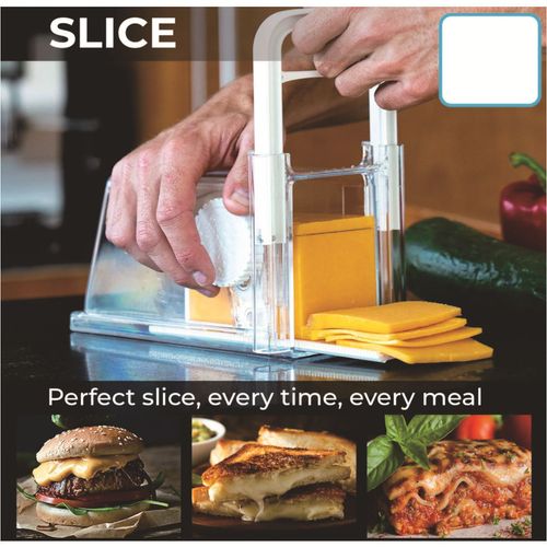 4-in-1 Butter Slicer - Multi-Functional Cheese Slicer with Storage Compartment | Home Kitchen Tool for Butter & Cheese Cutting