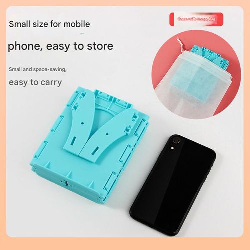 Collapsible Travel Potty  - Portable Car Toilet Emergency Kit with Splash-Proof Design, Foldable Commode for Road Trips & Camping (Sky Blue)