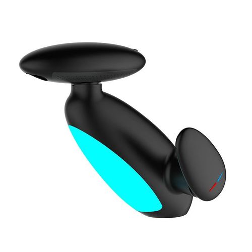 ET Penguin Pull-Out Faucet in Black - Multiple Spray Modes, Hot and Cold Water | 360° Swivel, Upward Spray, Mood Light | Splash-Resistant Faucet for Bathroom Sinks and Vanities