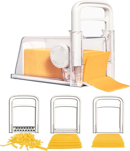 4-in-1 Butter Slicer - Multi-Functional Cheese Slicer with Storage Compartment | Home Kitchen Tool for Butter & Cheese Cutting