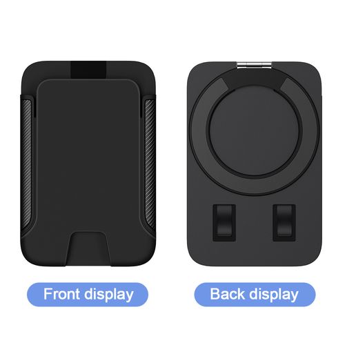 MagSafe-Compatible 3-in-1 Wallet Stand -  Adjustable Phone Mount w | Secure Card Holder