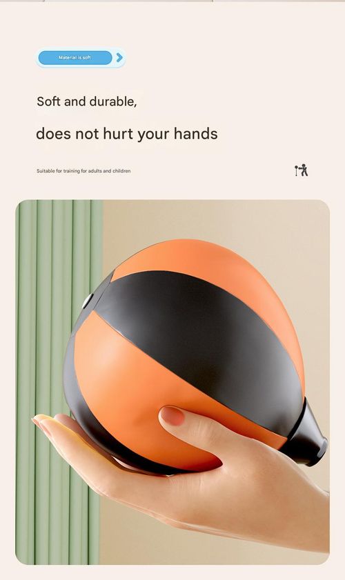 Boxing Reaction Ball - Height Adjustable, Springy Speed Ball | Stress Relief Training Equipment, Freestanding and Home Use Tumbler Target