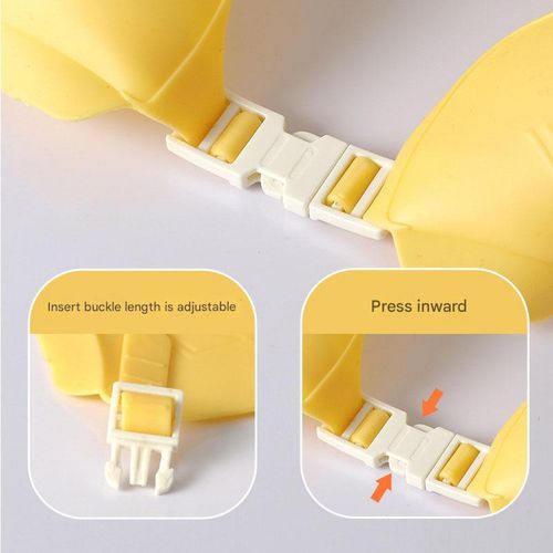 Crown-Shaped Waterproof Baby Bath Visor - No-Tears Splash Shield for Kids' Hair Wash, Adjustable Shampoo Cap  (Sunshine Yellow)