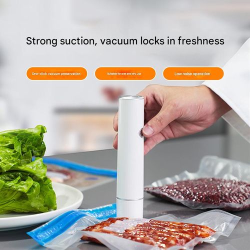 「PocketSeal Pro」- Smart Vacuum Sealer w| Auto-Detect Tech | Credit-Card Sized