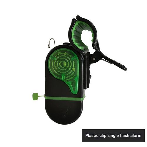 Sync-Sound&Light Bite Alarm: Waterproof Rod Alert System w | Lo Siren & Flashing Beacon