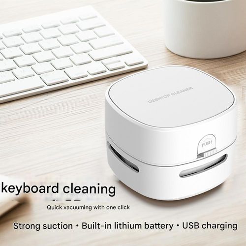 「SmartHandheld Vacuum Pro 2025」- AI-Powered 15000Pa Suction w| Auto-Dust Detect | Palm-Sized & 0.3L Cyclone Tech (Car|Desk Use)