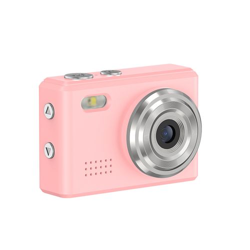 Ultra-Portable Pink Action Cam - Thumb-Sized 4K Camera for Cycling | Hiking  | All-in-One Clip-On Mini Recorder