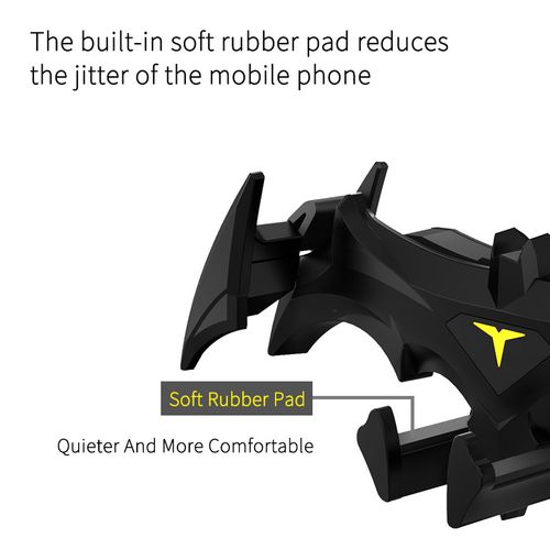 New Bat-Shaped Car Phone Mount - Portable Cartoon Air Vent Holder | Universal Navigation Stand for Phones, Easy to Install & Remove
