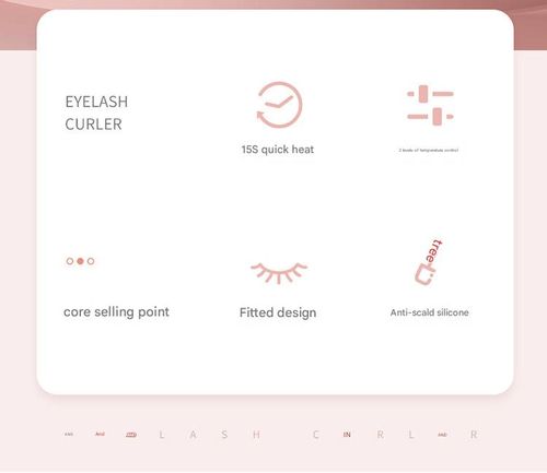 Pink Electric Heated Eyelash Curler - Mini Portable Handheld Lash Curling Tool | Rechargeable, Instant Heat & Long-Lasting Curl, Perfect for On-the-Go Touch-Ups