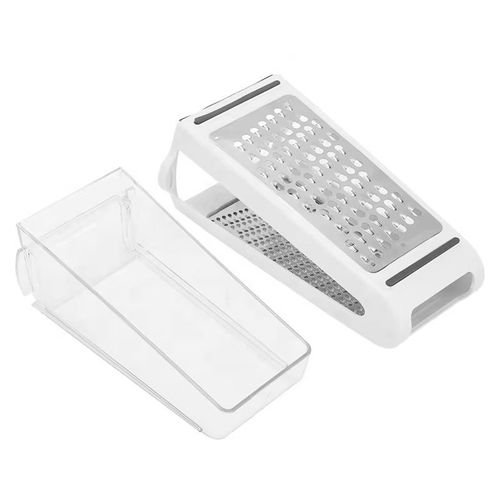High-Efficiency Cheese Grater and Butter Cutter - 2-in-1 Double-Sided Grater | Versatile kitchen tool for shredding cheese, butter, and potatoes | Suitable for home and restaurant use