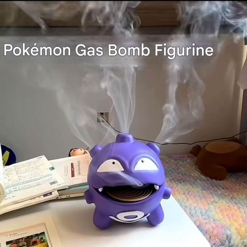 Pokémon Cartoon Incense Burner & Mosquito Coil Holder - Convenient Incense Storage Box | Creative Anime Figurine Decor, Practical Censer for Incense Sticks & Coils