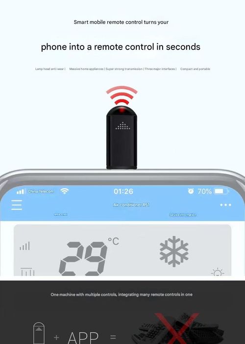 One-All-in-One Universal Remote Control: Universal IR Blaster for iPhone 6-14 and Smart Devices (4th Generation Black)
