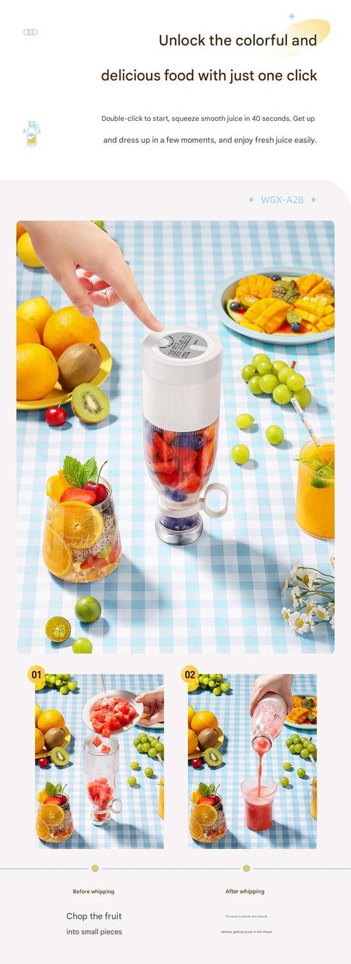 Pink On-the-Go Juice Cup: Mini 3-in-1 Blender & Shaker - Portable Essential for Dorm, Travel & Beyond
