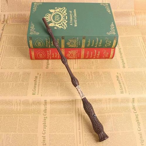 Dumbledore's Dual-Control Fire Wand: Safe & Spectacular Flame Effect - Wizard Prop