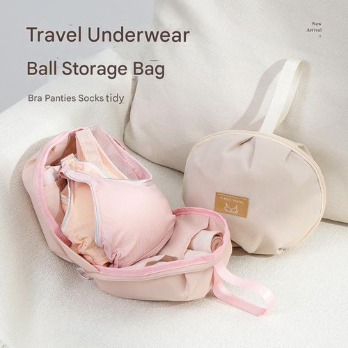 Spherical Delicates Organizer - Multi-Pocket Design for Bras & Socks | Ultra-Packable Travel System