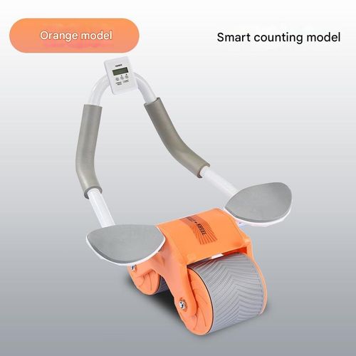Dual-Wheel Ab Roller - Unisex Core Slider w | Elbow Support | Heavy-Duty Home Gym Equipment for Men & Women