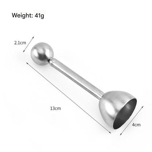 Stainless Steel Egg Opener - Efficient Egg Cutter for Baking & Cooking | Creative Kitchen Tool Ideal for Home & Restaurant Plating