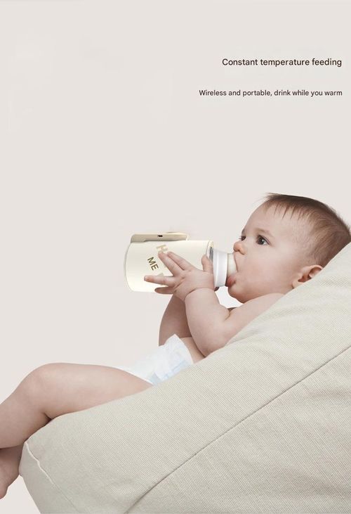 Portable Bottle Warmer Sleeve: 8000mAh Cordless Heating & Constant Temp - On-the-Go Baby Milk Thermo