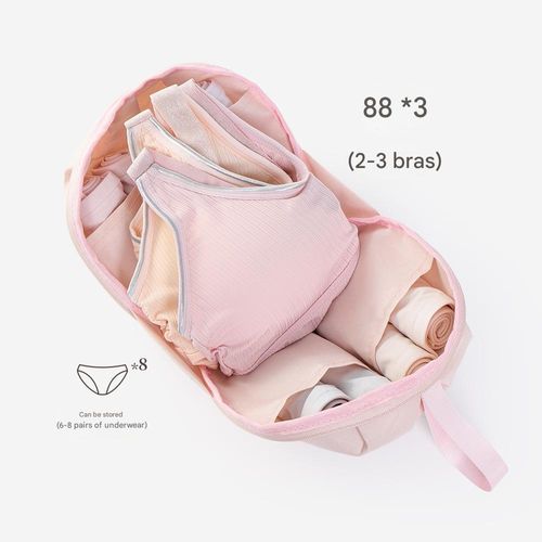 Spherical Delicates Organizer - Multi-Pocket Design for Bras & Socks | Ultra-Packable Travel System