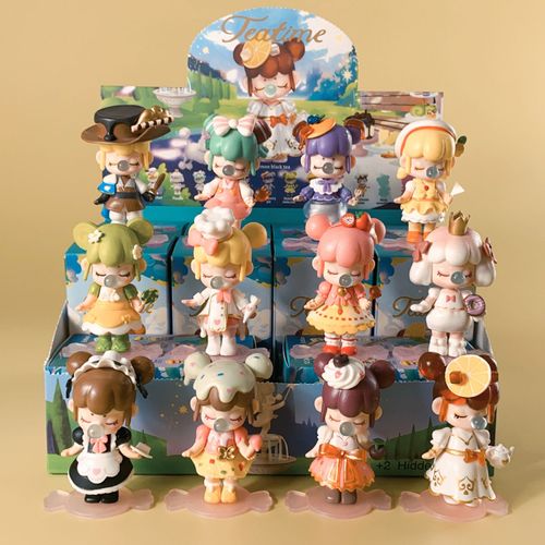 Enchanted Afternoon Tea Blind Box Set - 12 Rare Collector's Figurines for Girls (Forest Fantasy Series)
